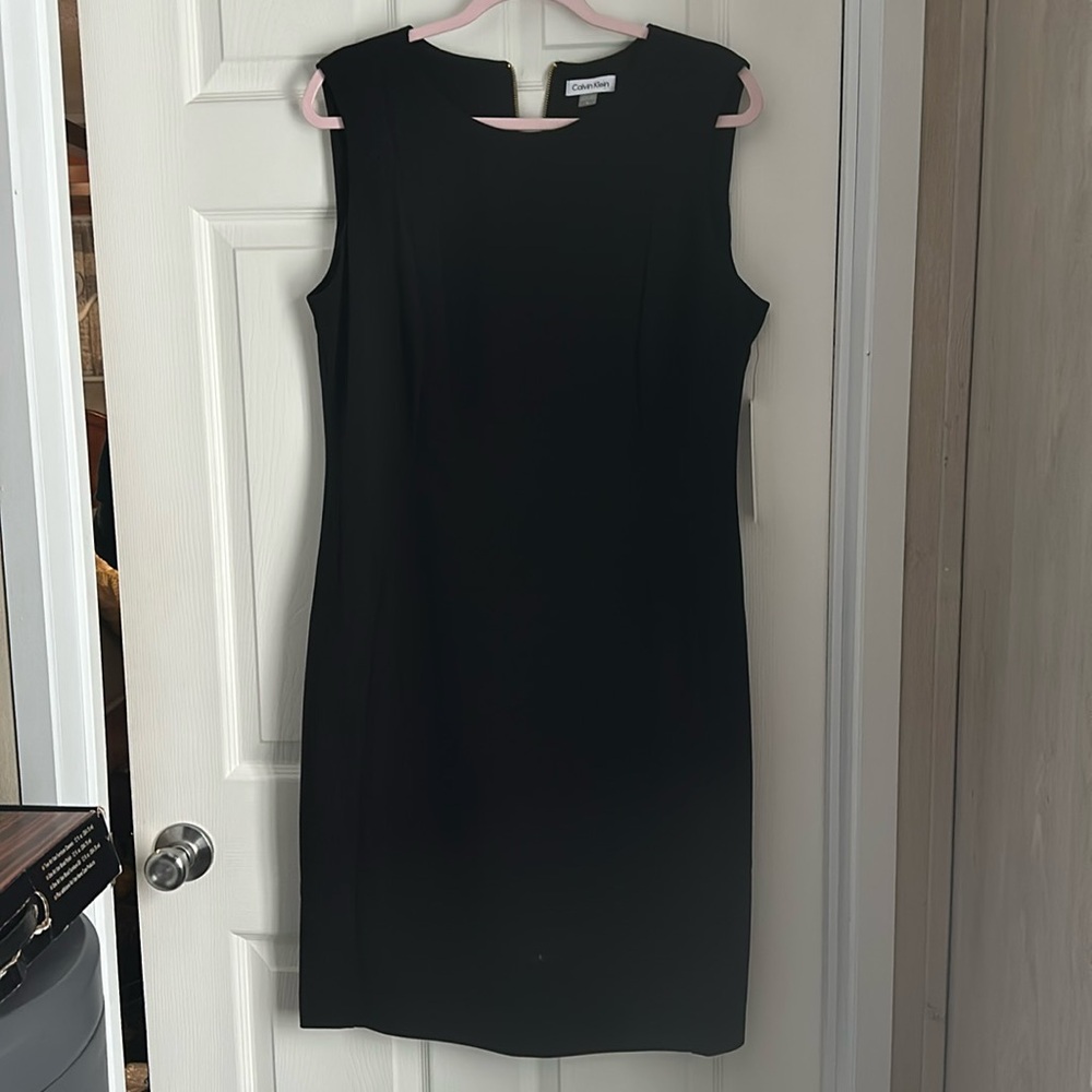 Calvin Klein black dress size 16